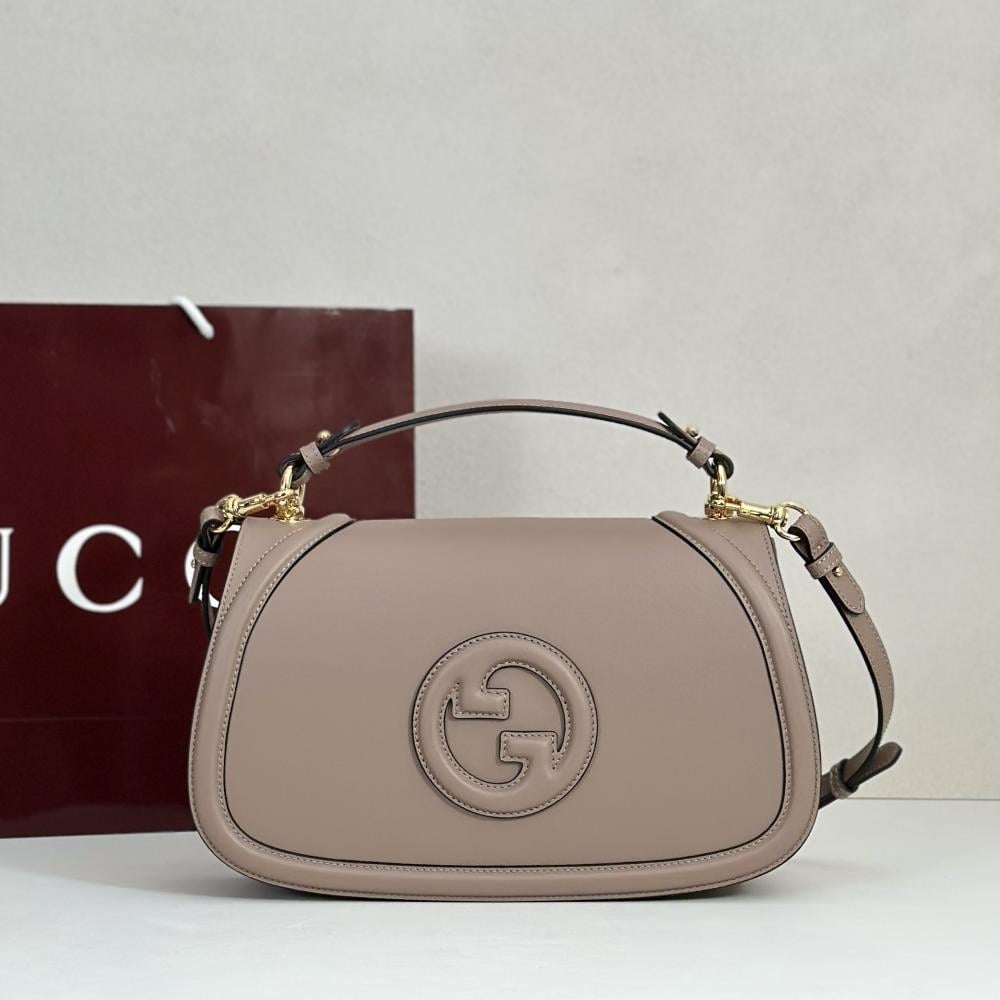 Leather Top Handle Bag