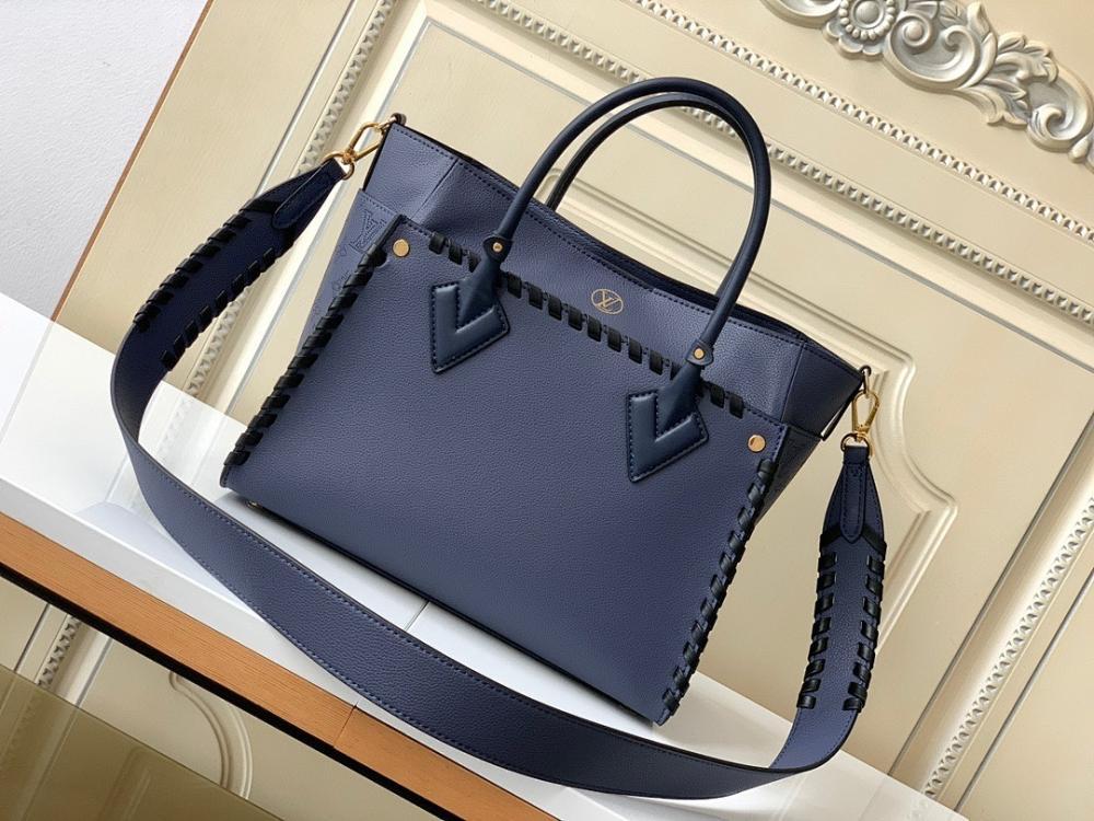 Stylish Woven Leather Shoulder Bag 30.5x24.5x14cm