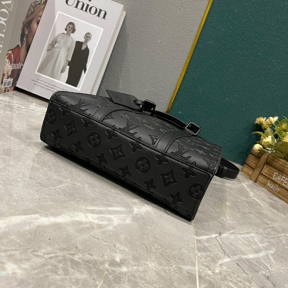 Modern Elegant Leather Crossbody Bag 26x28.5x6cm