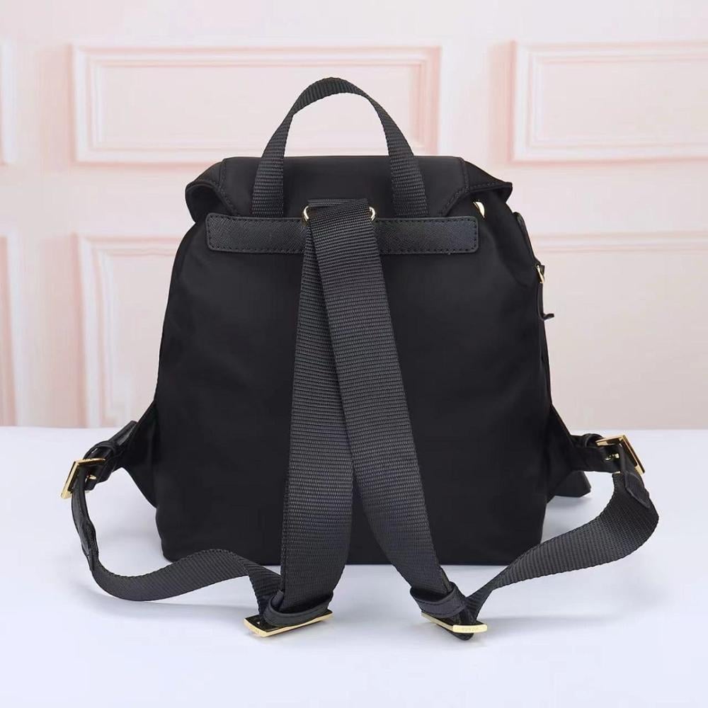 Classic Elegant Woven Nylon Shoulder Bag