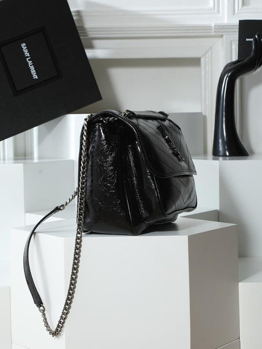Luxury Leather Top Handle Bag