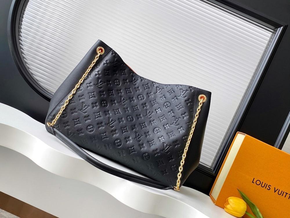 Stylish Refined Monogram Leather Crossbody Bag 42x27x14cm