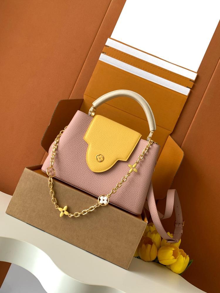 Gold Top Handle Bag Style 314134554