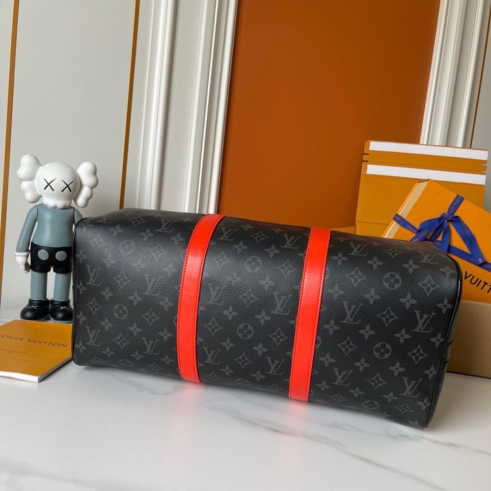 Keepall Monogram Leather Travel Bag Style 568935251