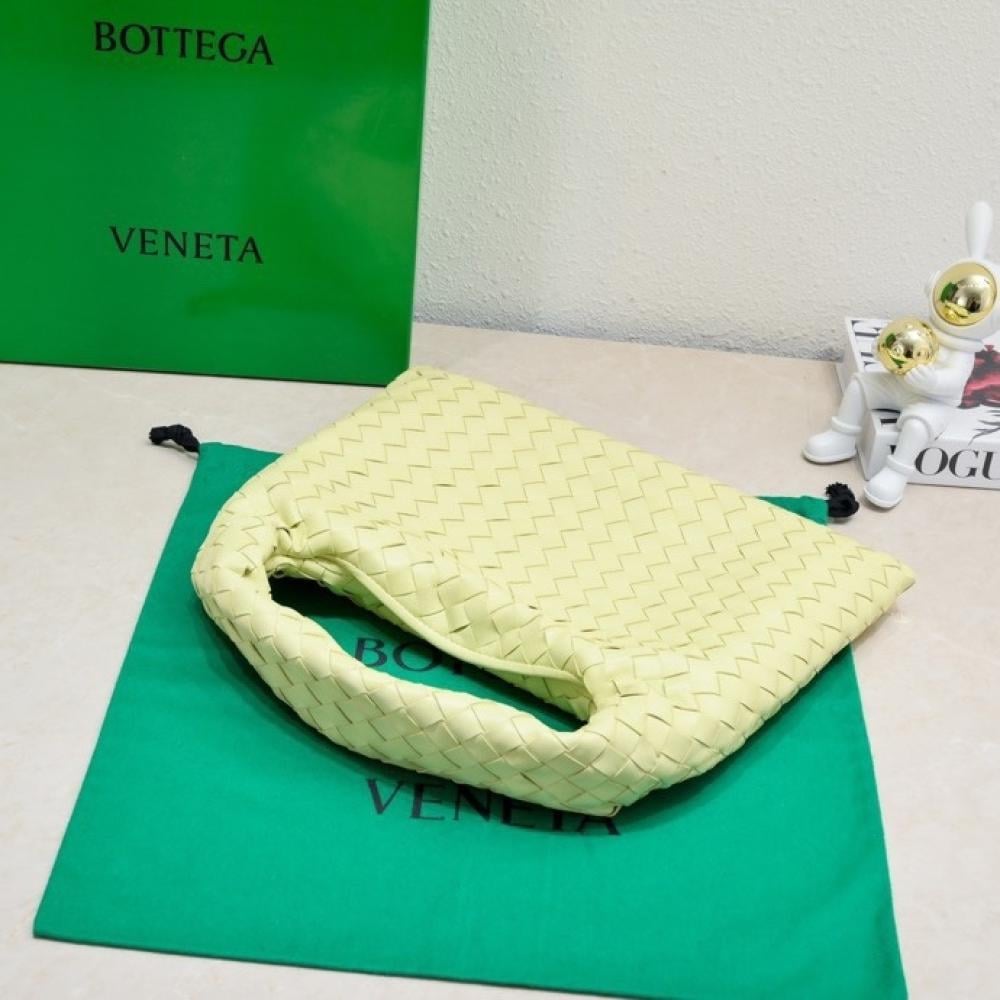 Woven Leather Top Handle Bag Style 389670869