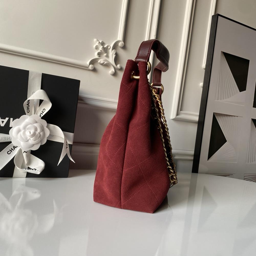 Gold Leather Hobo Bag Style 47214832