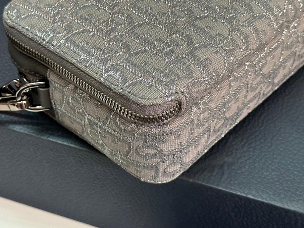 Modern Stylish Quilted Leather Shoulder Bag 17x12.5x5cm