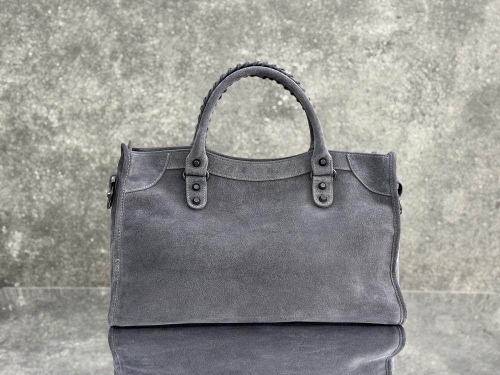 Leather Top Handle Bag Style 2006092404