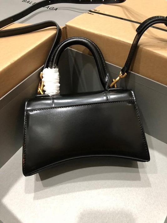 Classic Leather Top Handle Bag