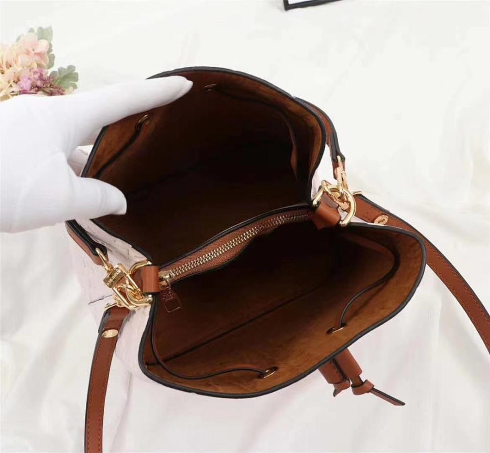 Luxury Stylish Leather Bucket Bag