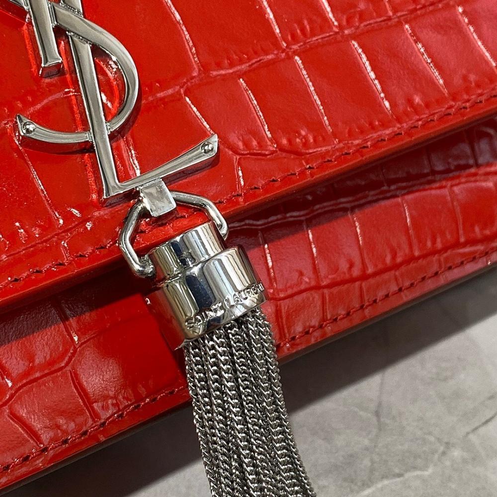 Luxury Elegant Leather Bag 19x12.5x4cm