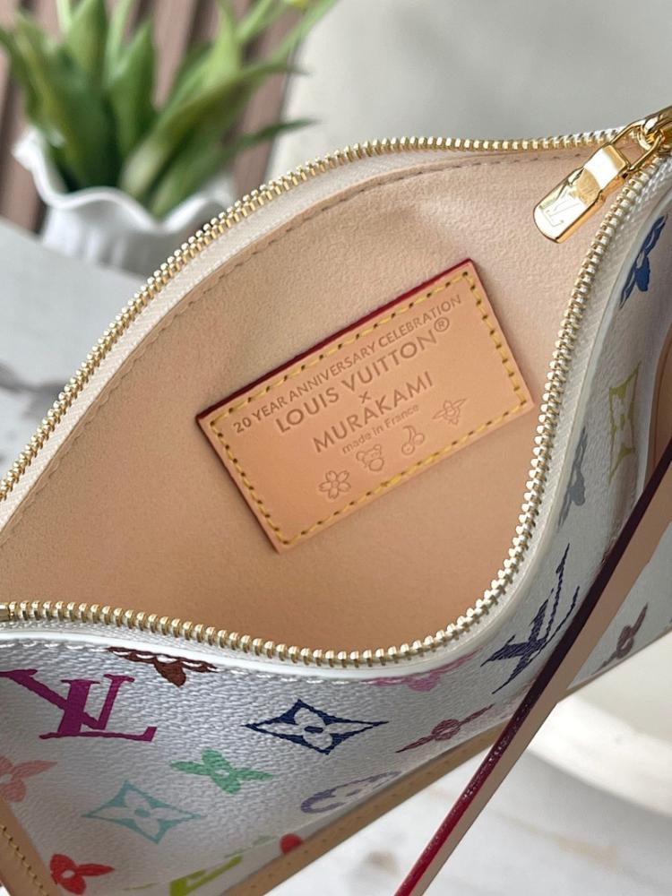 Modern Monogram Leather Top Handle Bag 29x24x12cm