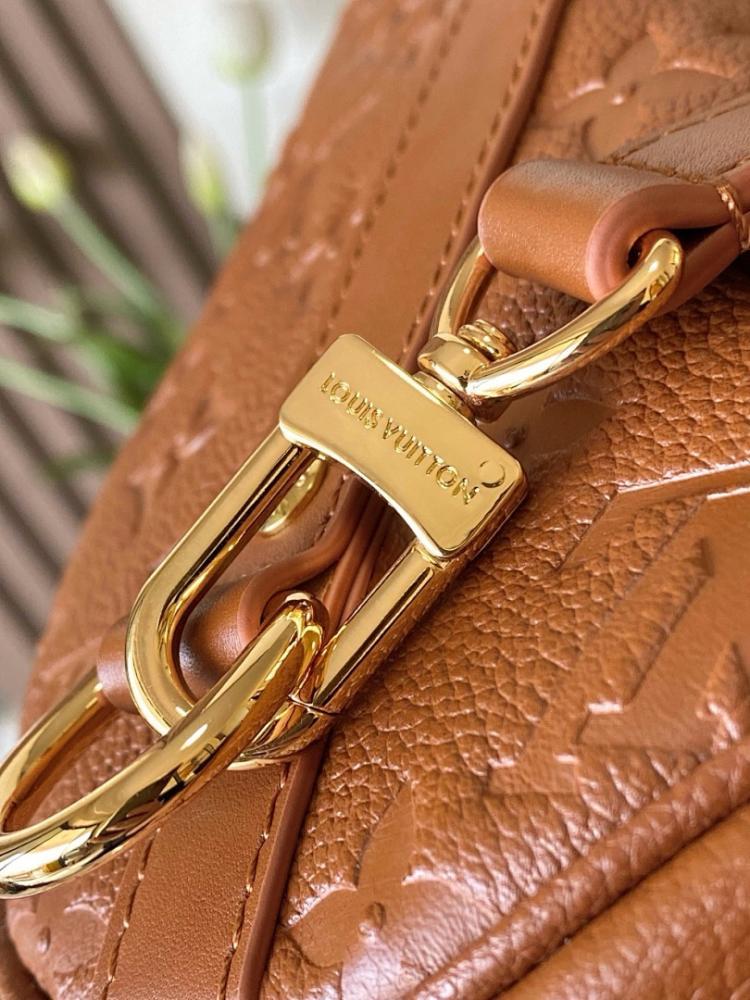 Stylish Monogram Calfskin Shoulder Bag