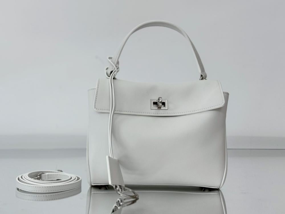 Leather Top Handle Bag Style 1657895994