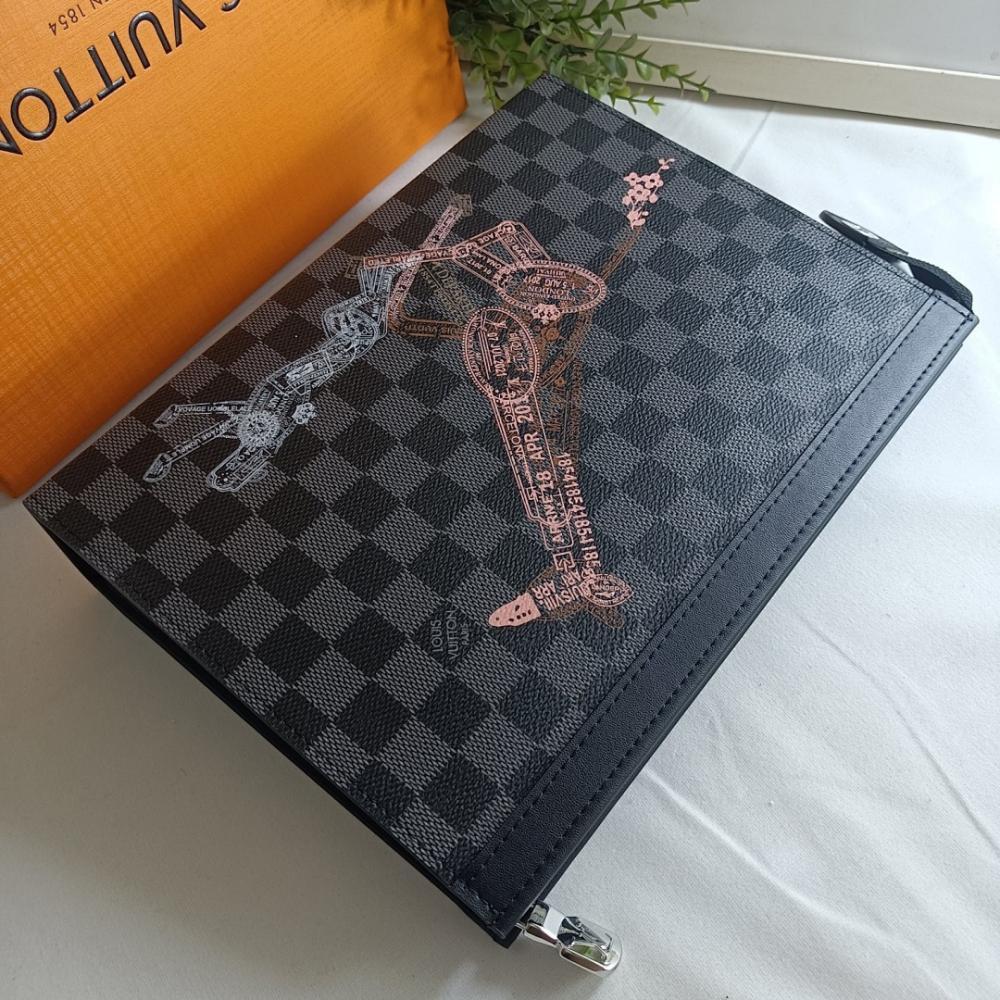 Classic Leather Top Handle Bag 27x21cm