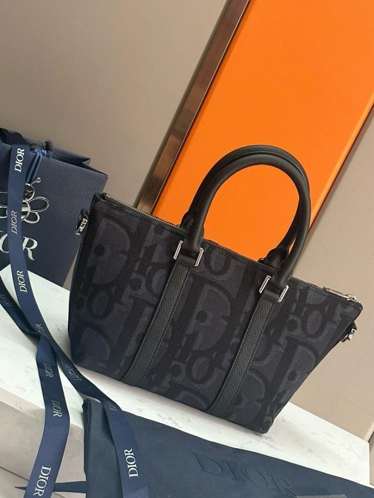 Stylish Refined Printed Leather Shoulder Bag Black