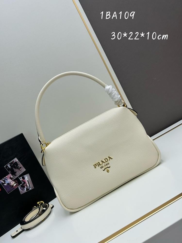 Classic Modern Leather Top Handle Bag 30x22x10cm