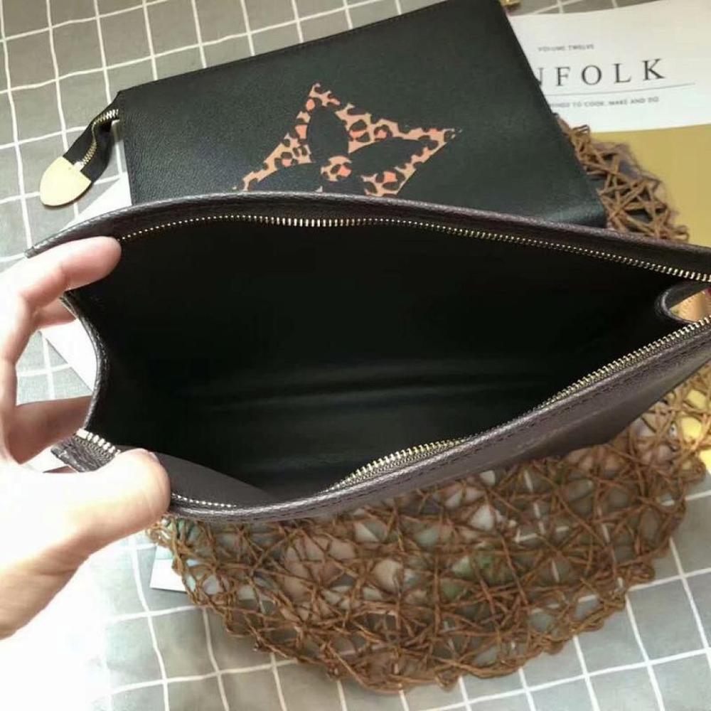 Luxury Elegant Monogram Canvas Top Handle Bag