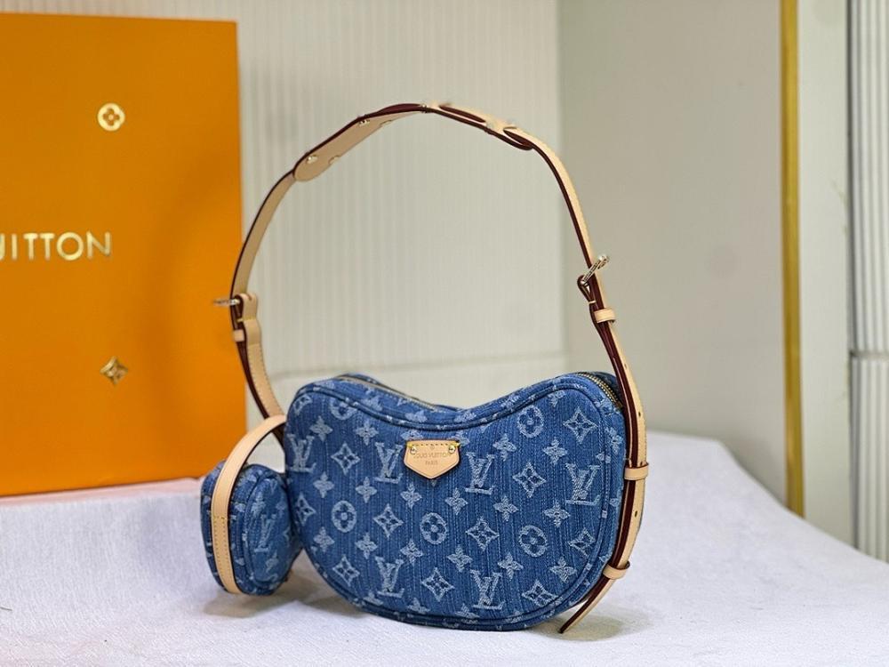 Stylish Refined Canvas Shoulder Bag 25x15x5cm