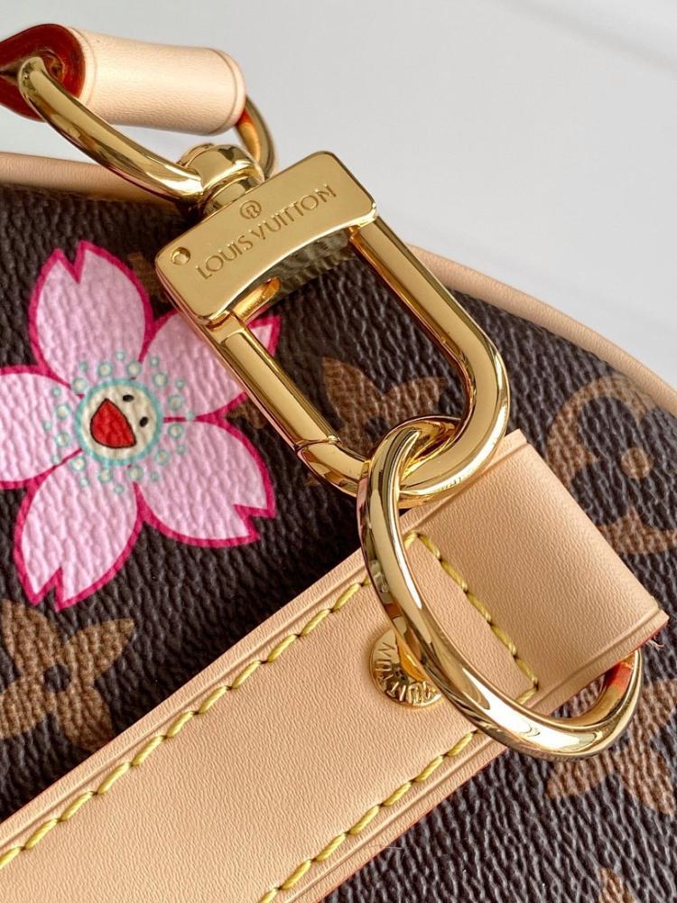 Keepall Monogram Travel Bag Pink 45x27x20cm