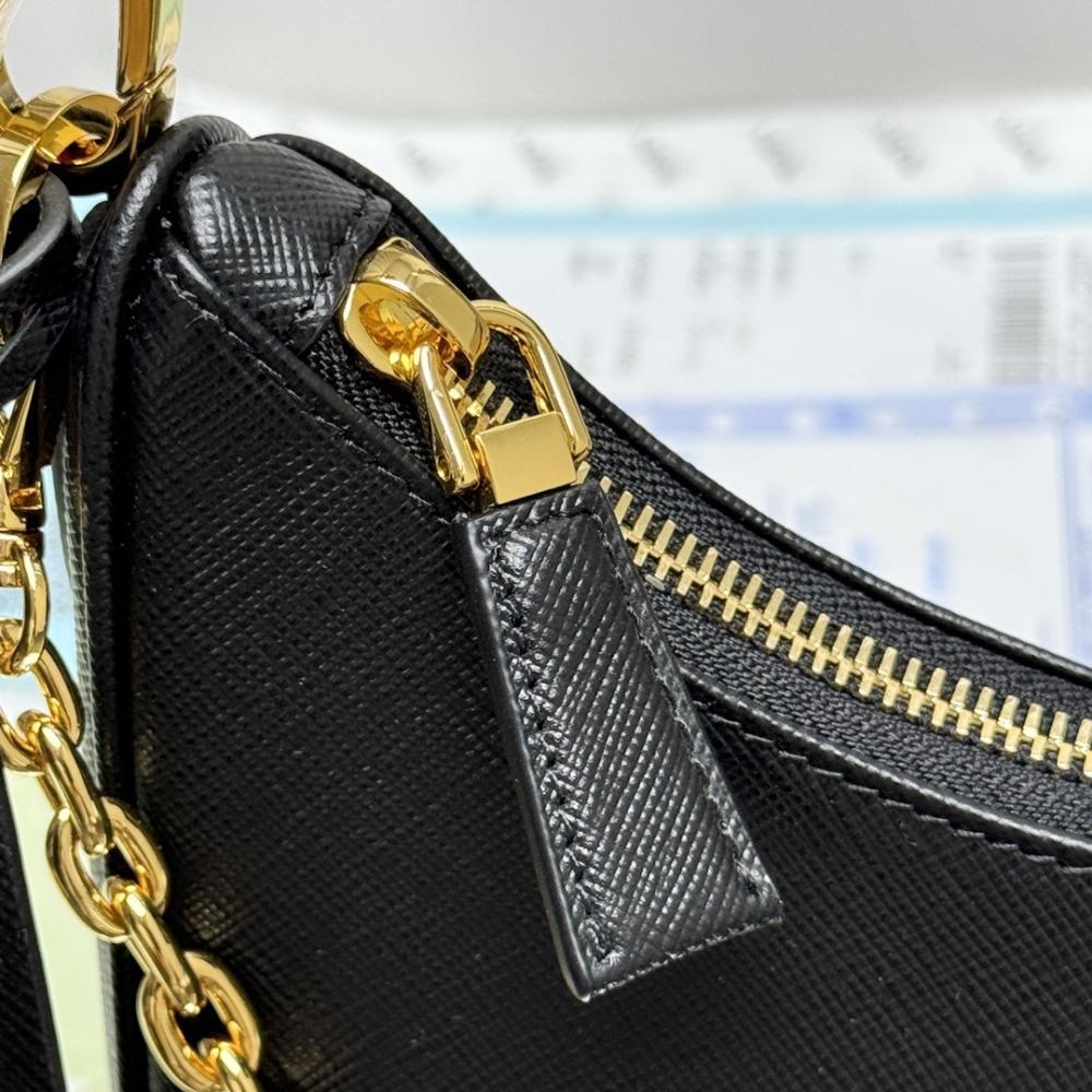 Saffiano Leather Hobo Bag Style 1168310989