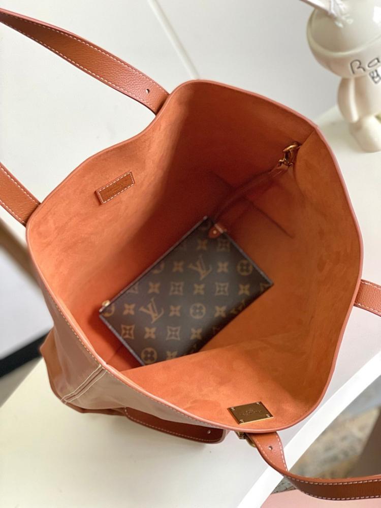 Luxury Stylish Leather Shoulder Bag 47x30x14cm