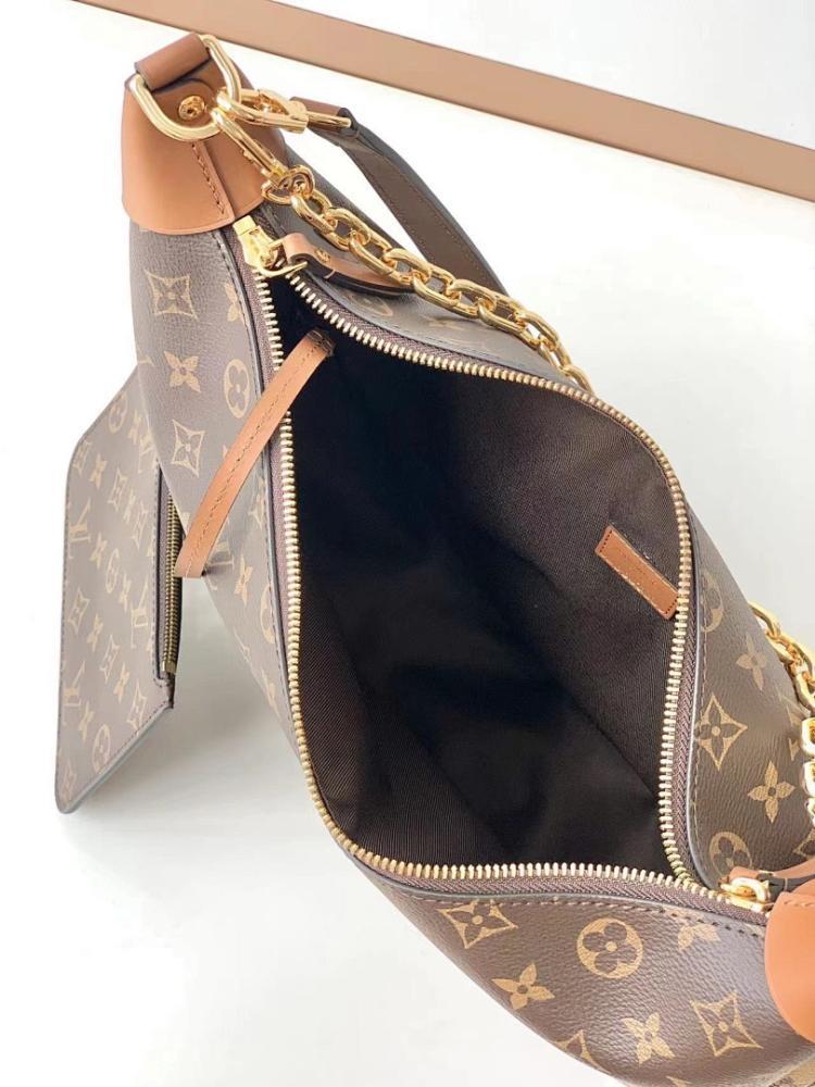 Luxury Stylish Monogram Shoulder Bag Pink 38x30x10cm