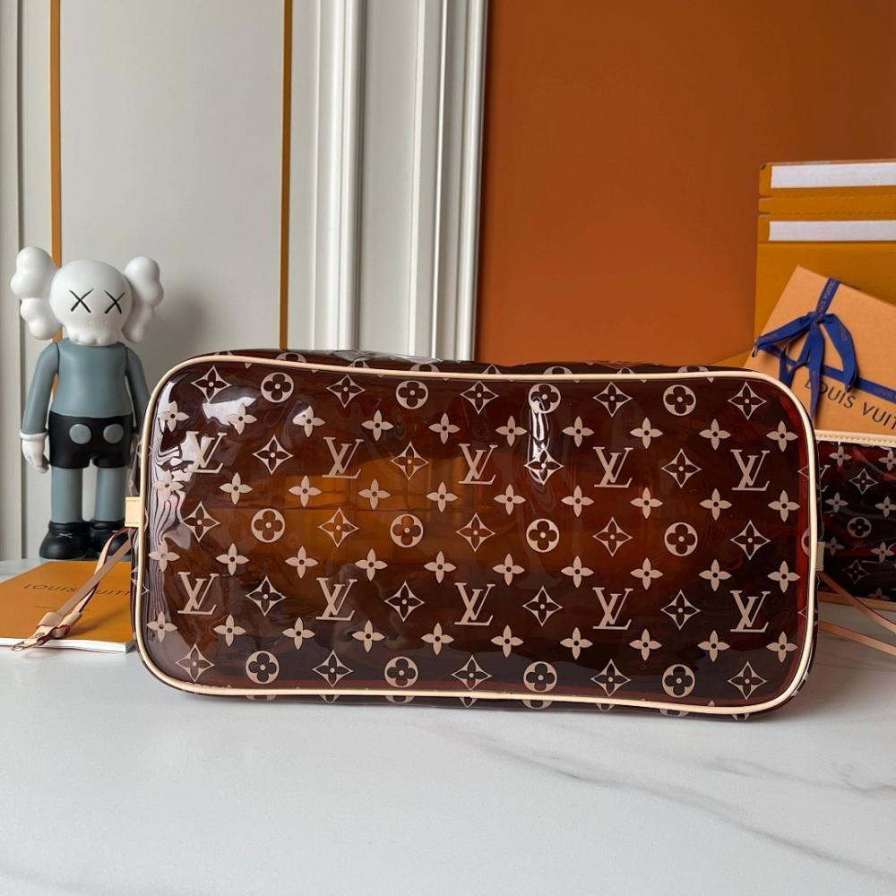 Modern Stylish Monogram Leather Shoulder Bag 39x32x19cm