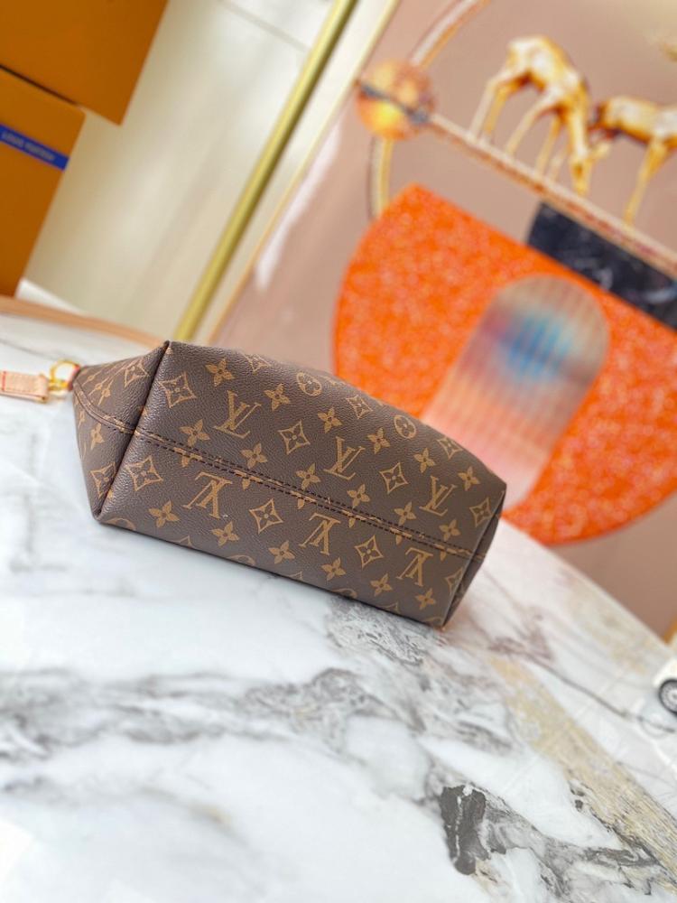 Luxury Canvas Shoulder Bag 25x23x14cm