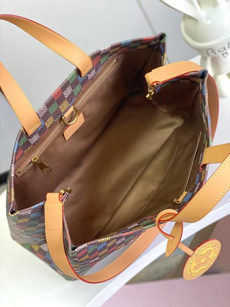 Modern Luxury Canvas Tote Bag 40x32x16cm Style 2100852416