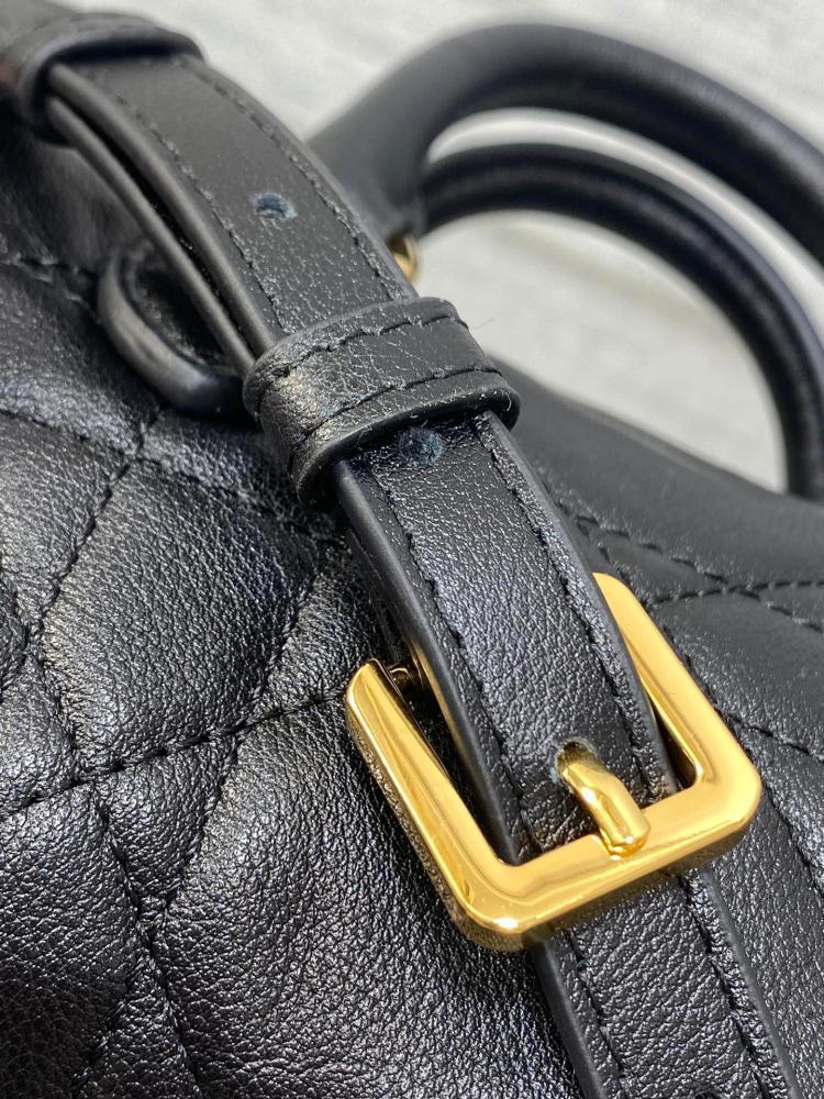 White Top Handle Bag
