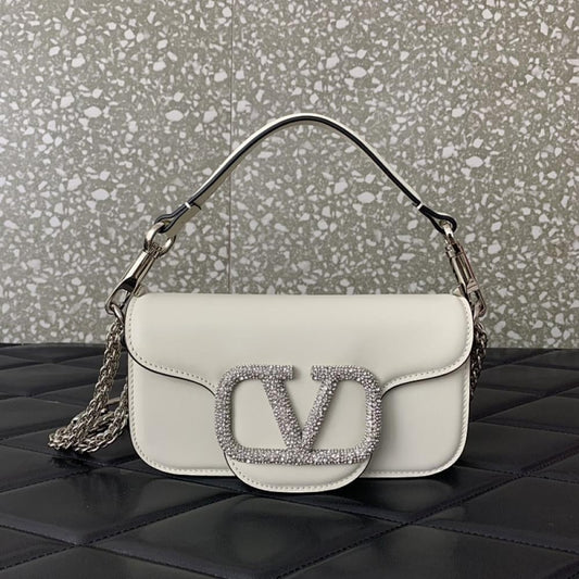 Crystal-Embellished Top Handle Bag Style 1207272641