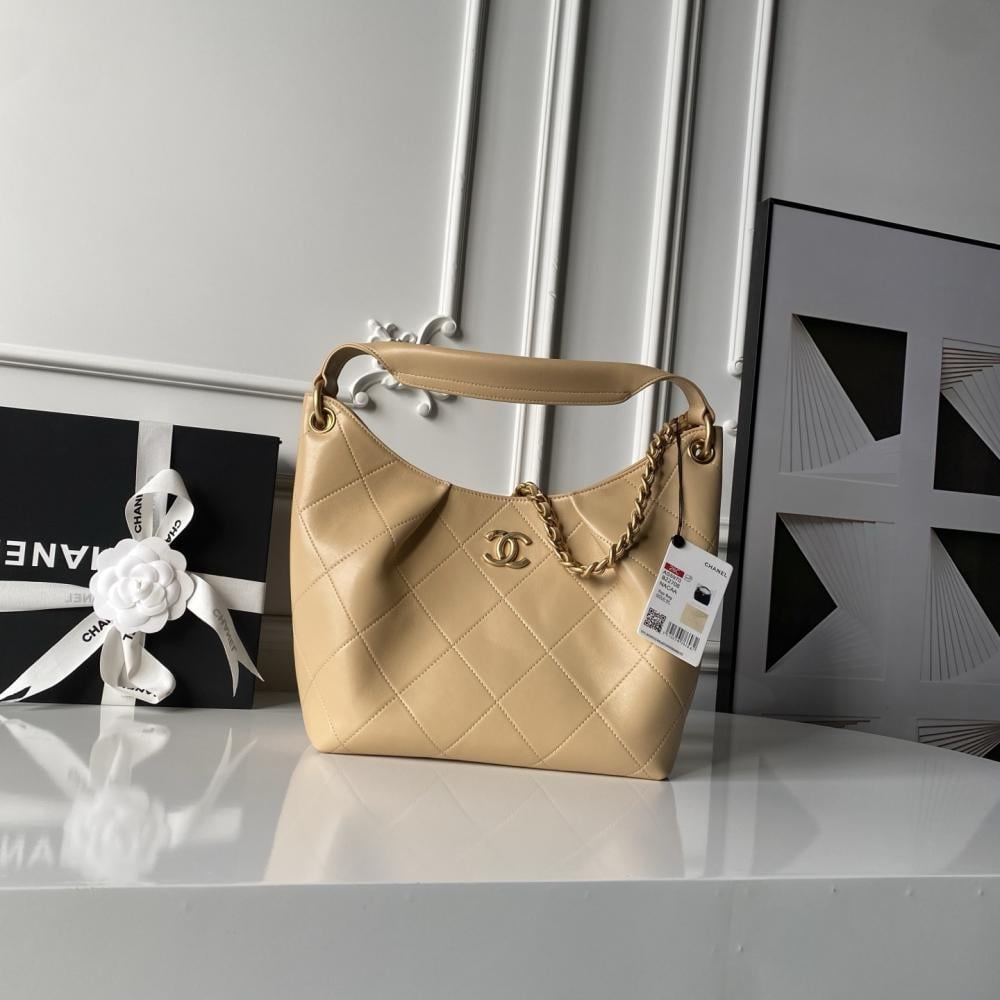 Calfskin Hobo Bag Style 734580194