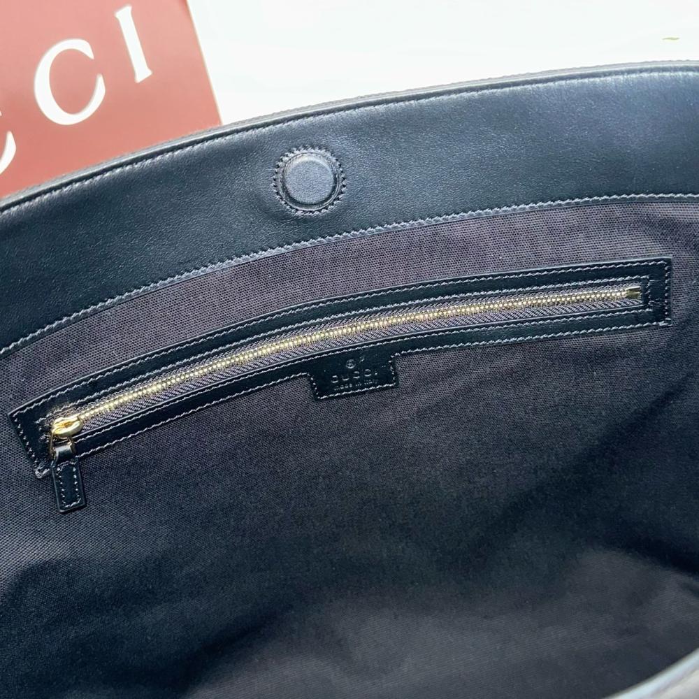Leather Top Handle Bag Style 623256045