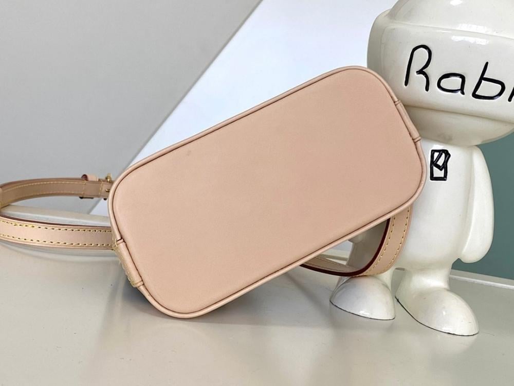 Alma Monogram Leather Shoulder Bag Style 1510833922