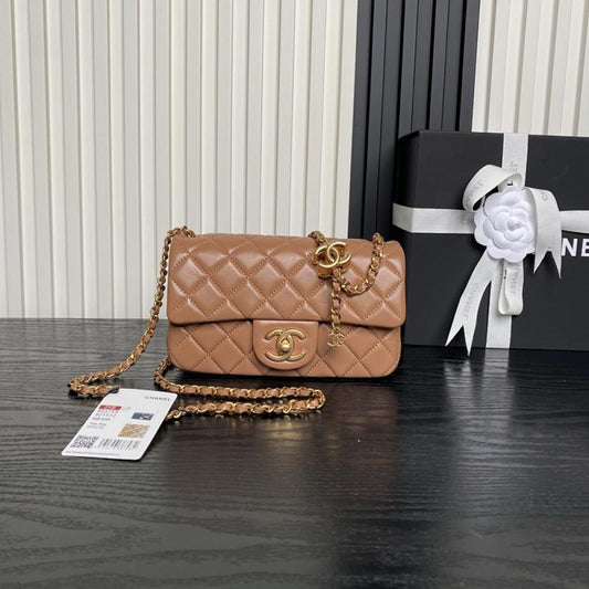 Gold Top Handle Bag Style 983543331