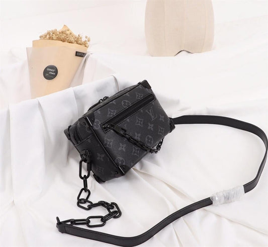 Modern Monogram Canvas Crossbody Bag