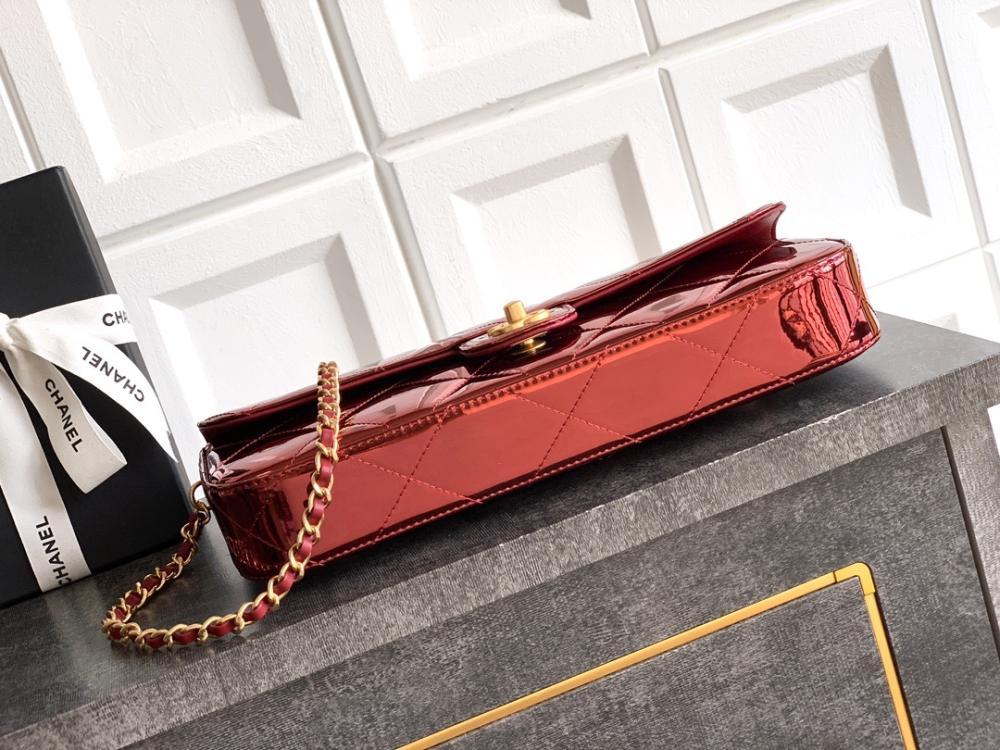 Gold Leather Top Handle Bag Style 1710826438