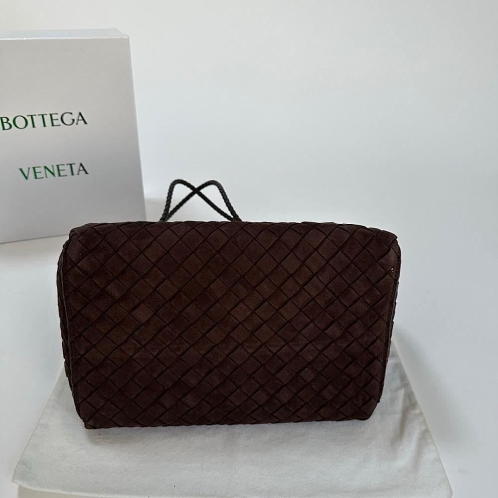 Modern Refined Leather Top Handle Bag 30x26x20cm