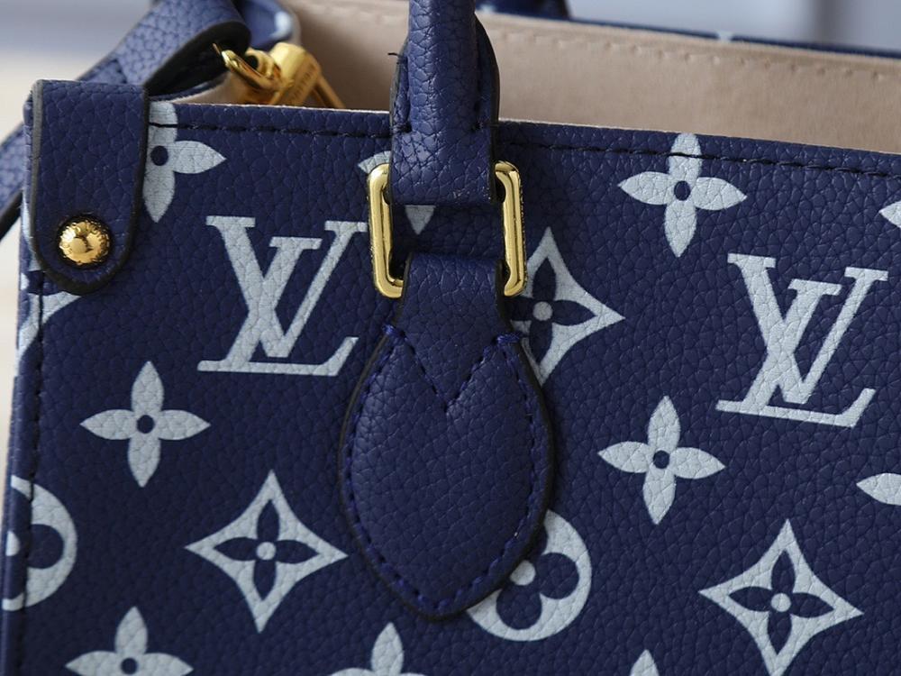 OnTheGo Monogram Leather Tote Bag 25x19x11cm