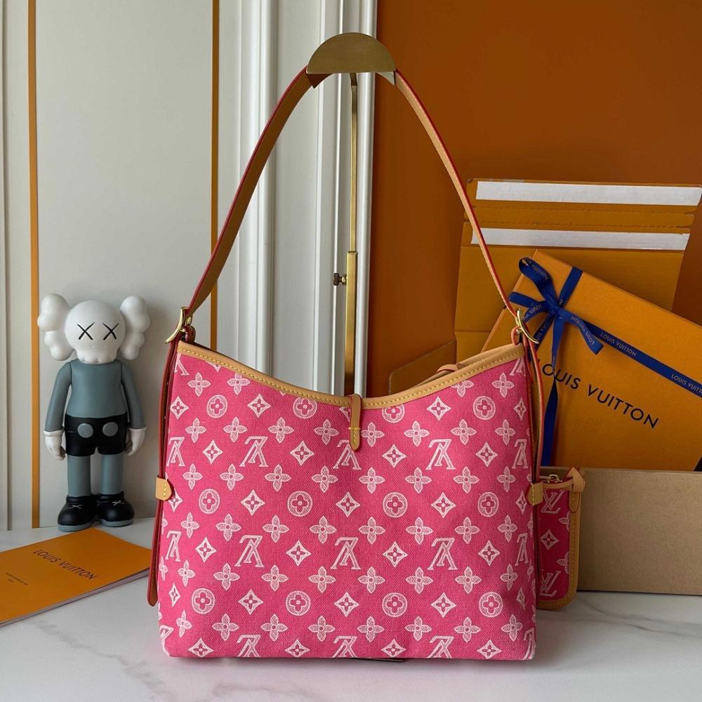 Stylish Monogram Leather Crossbody Bag