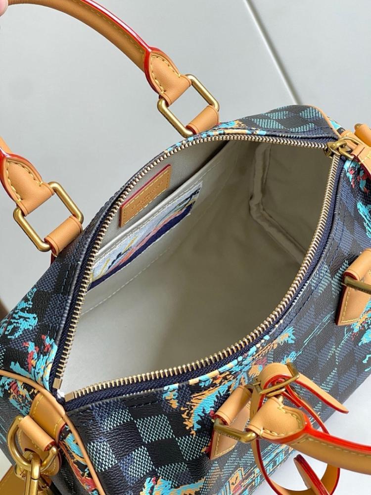 Stylish Jacquard Shoulder Bag 25x15x15cm