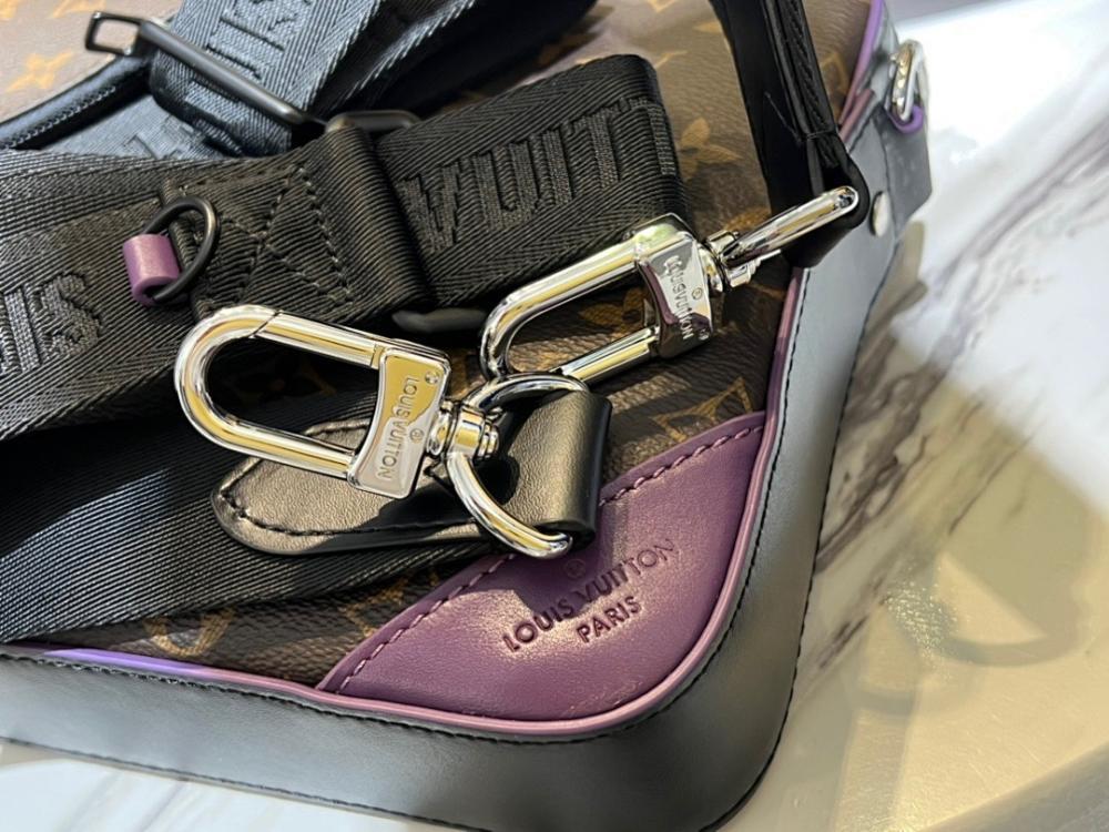 Modern Luxury Leather Shoulder Bag 25x18.5x7cm