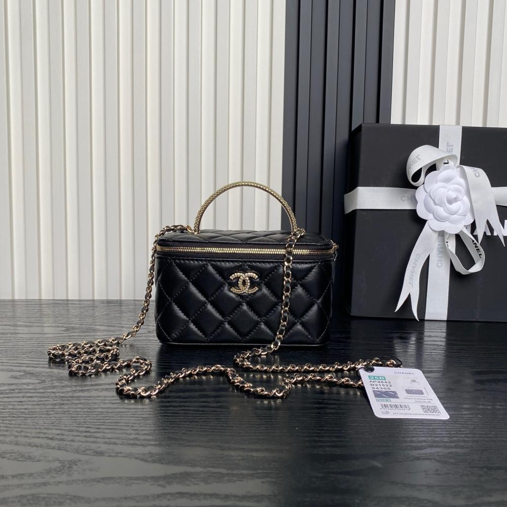 Lambskin Top Handle Bag Style 1015286178
