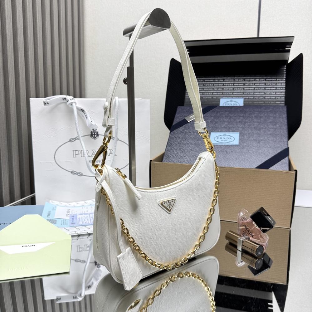 Saffiano Leather Hobo Bag Style 394797518