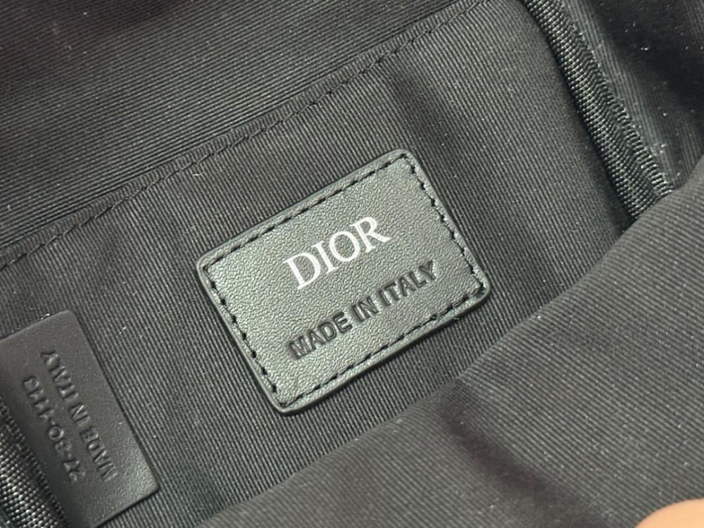 Modern Luxury Black Printed Leather Backpack