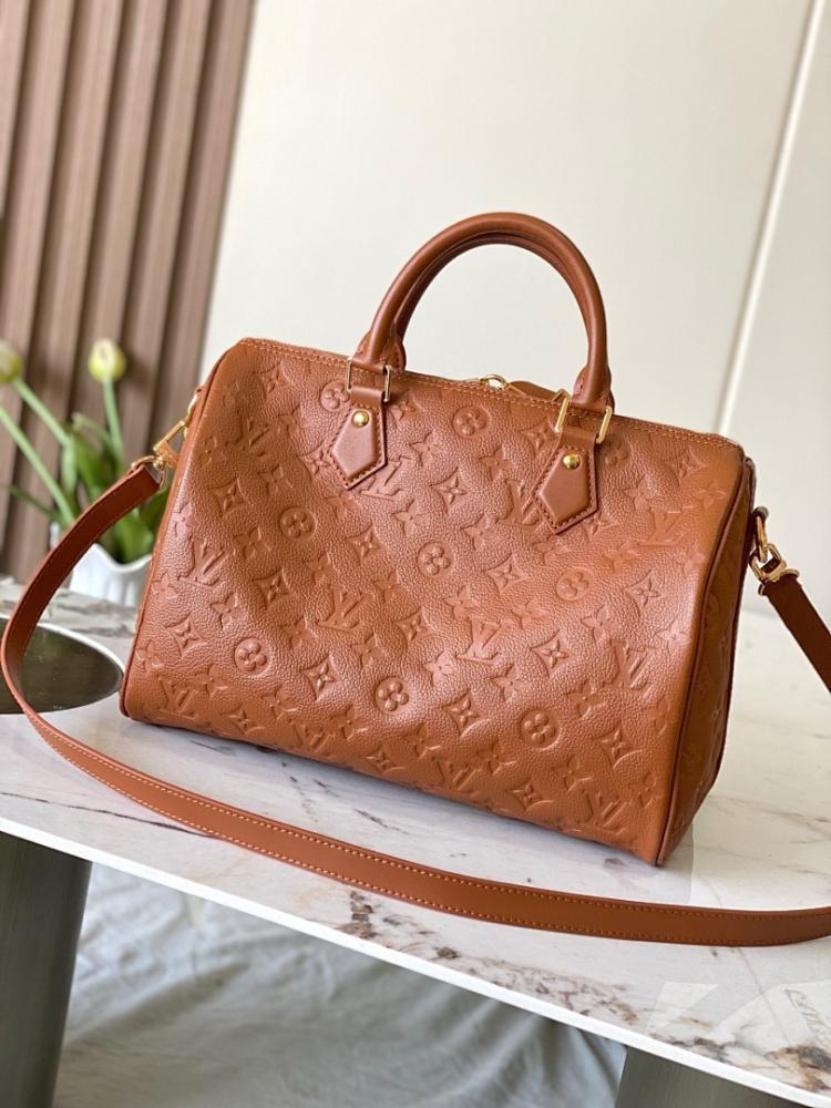 Stylish Monogram Calfskin Shoulder Bag