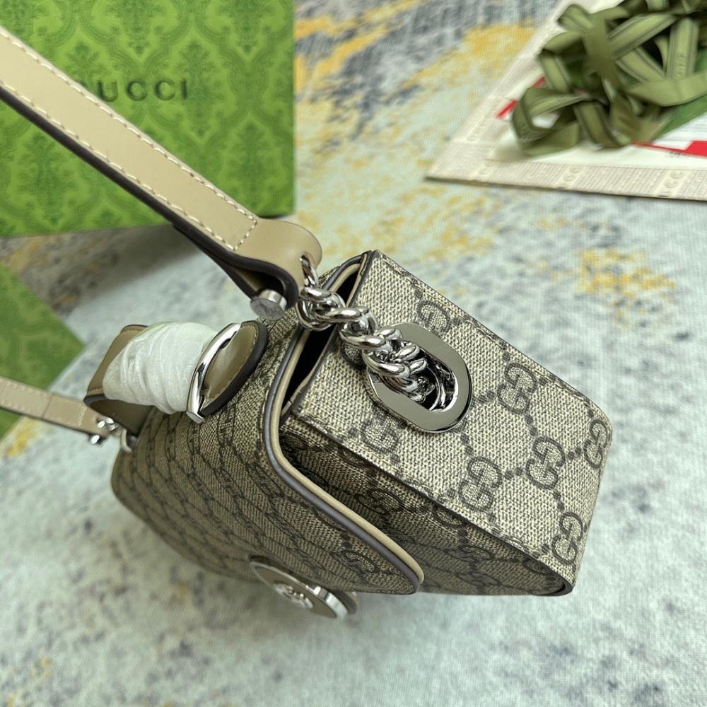 Luxury Refined Top Handle Bag 21x10x5cm