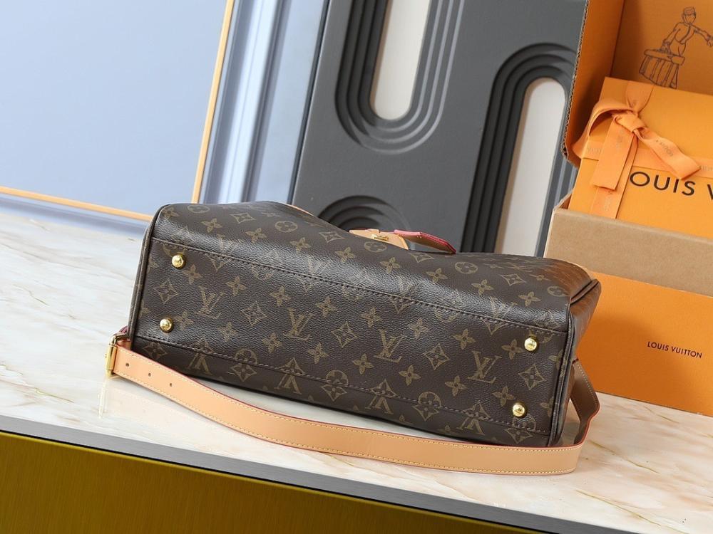 Elegant Stylish Leather Bag 38.5x24x15cm