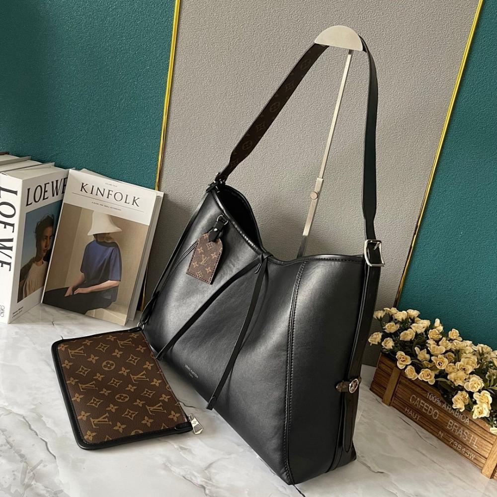 Luxury Stylish Leather Top Handle Bag 39x30x15cm